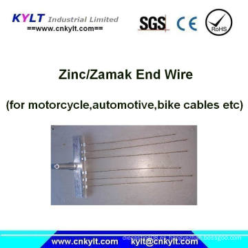 Bicicleta / Motocicleta / Automóvil Cables de embrague Zinc End Injection Machine